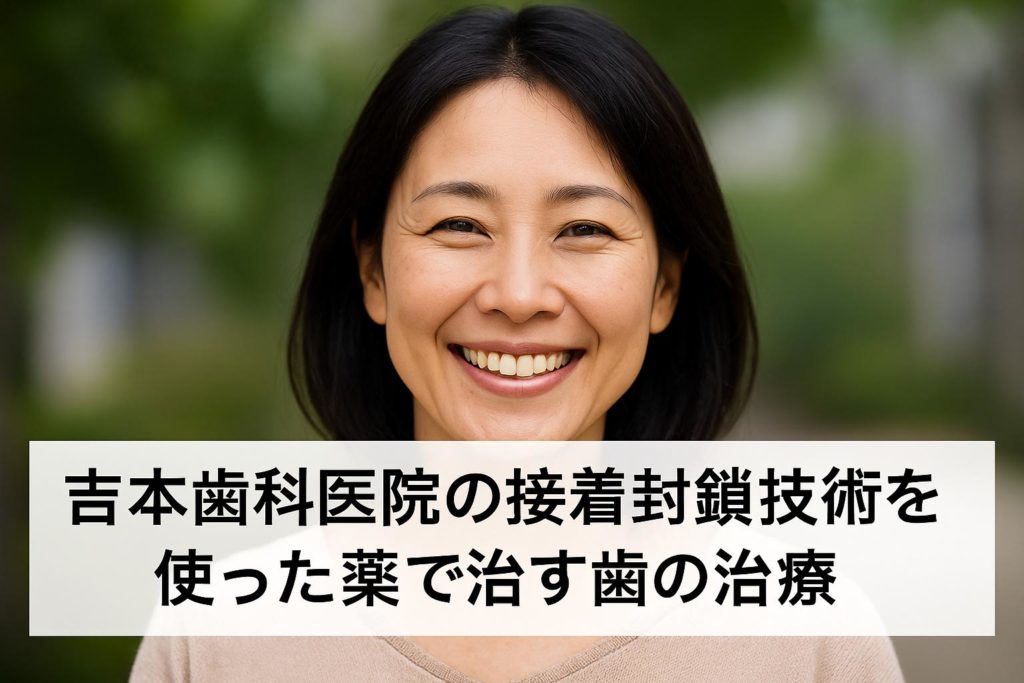 なるべく神経を抜かない虫歯治療｜薬で細菌を減らす内科的治療｜香川・高松市の咬み合わせ専門 吉本歯科医院
